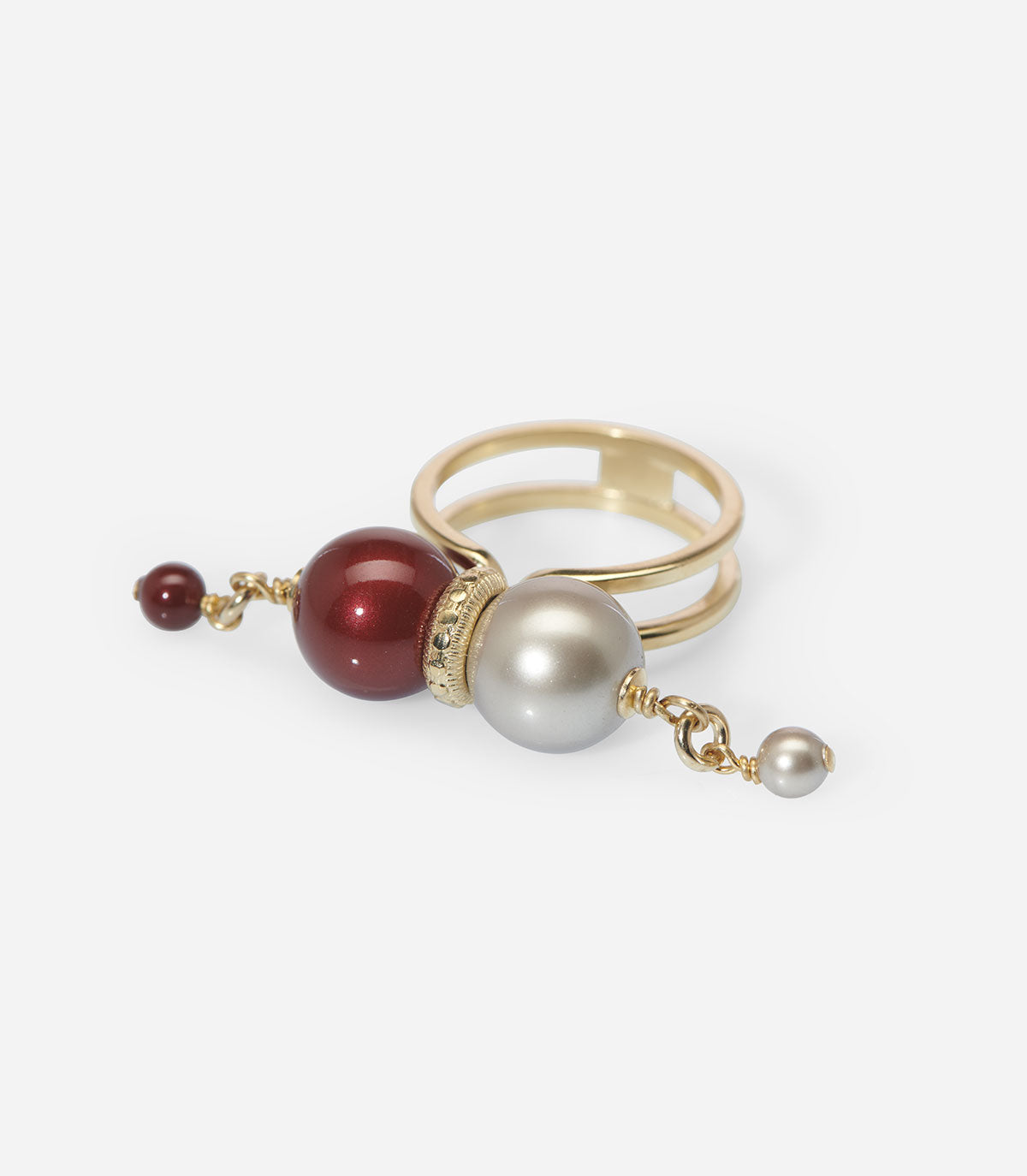 SHEEANA PEARLS RING - Bague - Delphine-Charlotte Parmentier