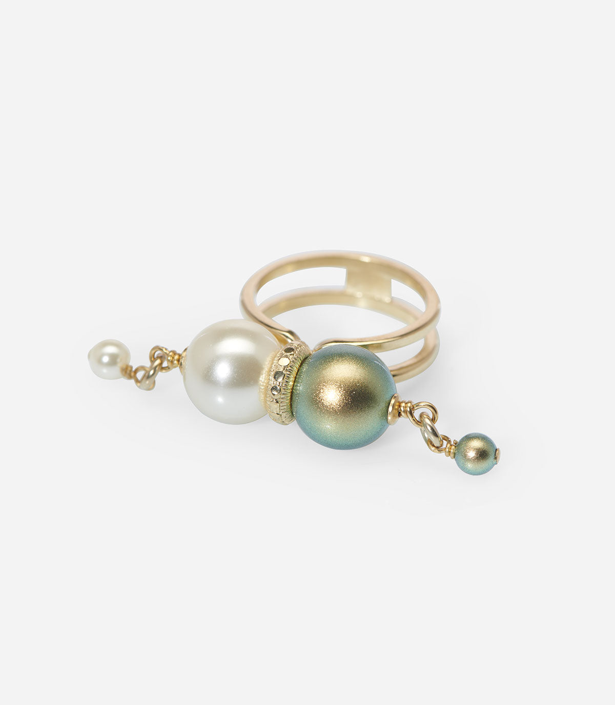 SHEEANA PEARLS RING - Bague - Delphine-Charlotte Parmentier