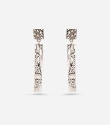 BOUCLES D'OREILLES TEXTUREES DROP