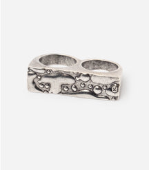 DROP TWO FINGERS RING 