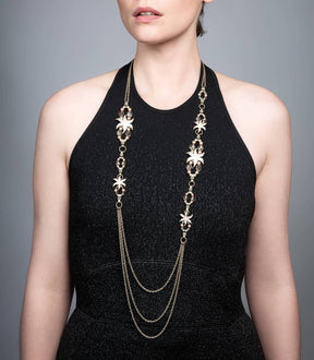 FENRIR EDELWEISS LONG NECKLACE