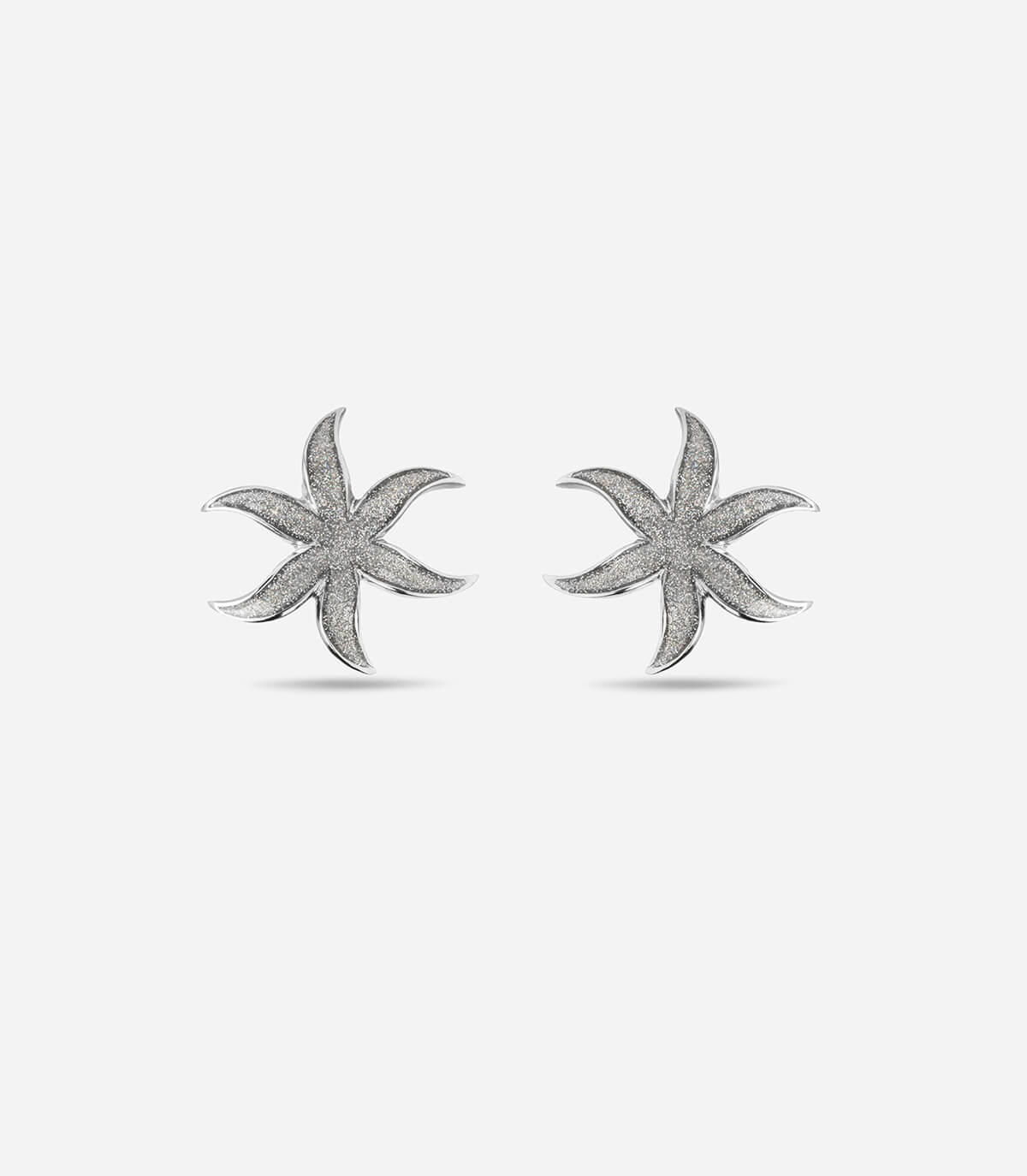 BOUCLES PUCES EDELWEISS FENRIR - Boucles d'oreilles - Delphine-Charlotte Parmentier