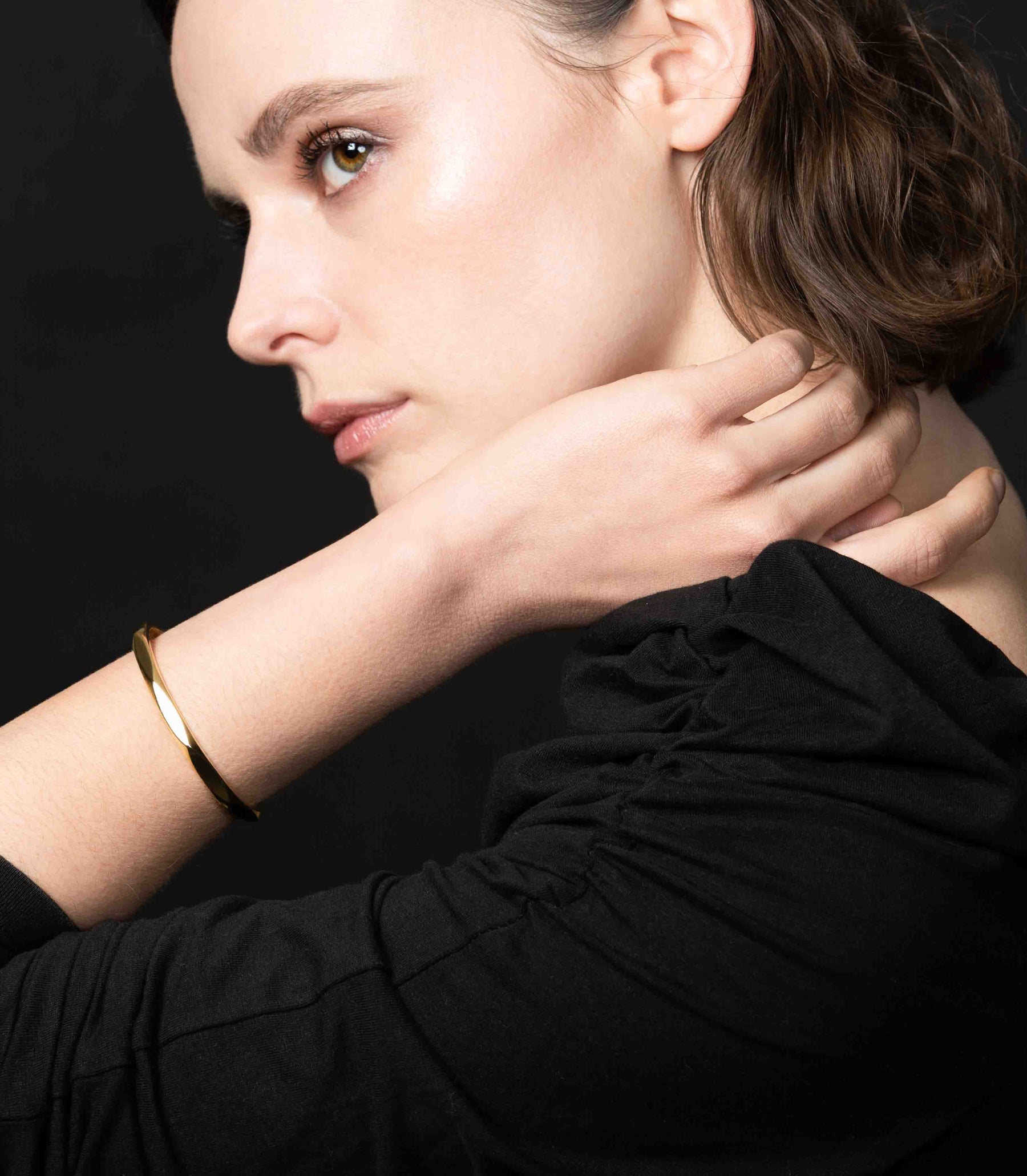 ECLIPSE FACETED BANGLE - Bracelet - Delphine-Charlotte Parmentier
