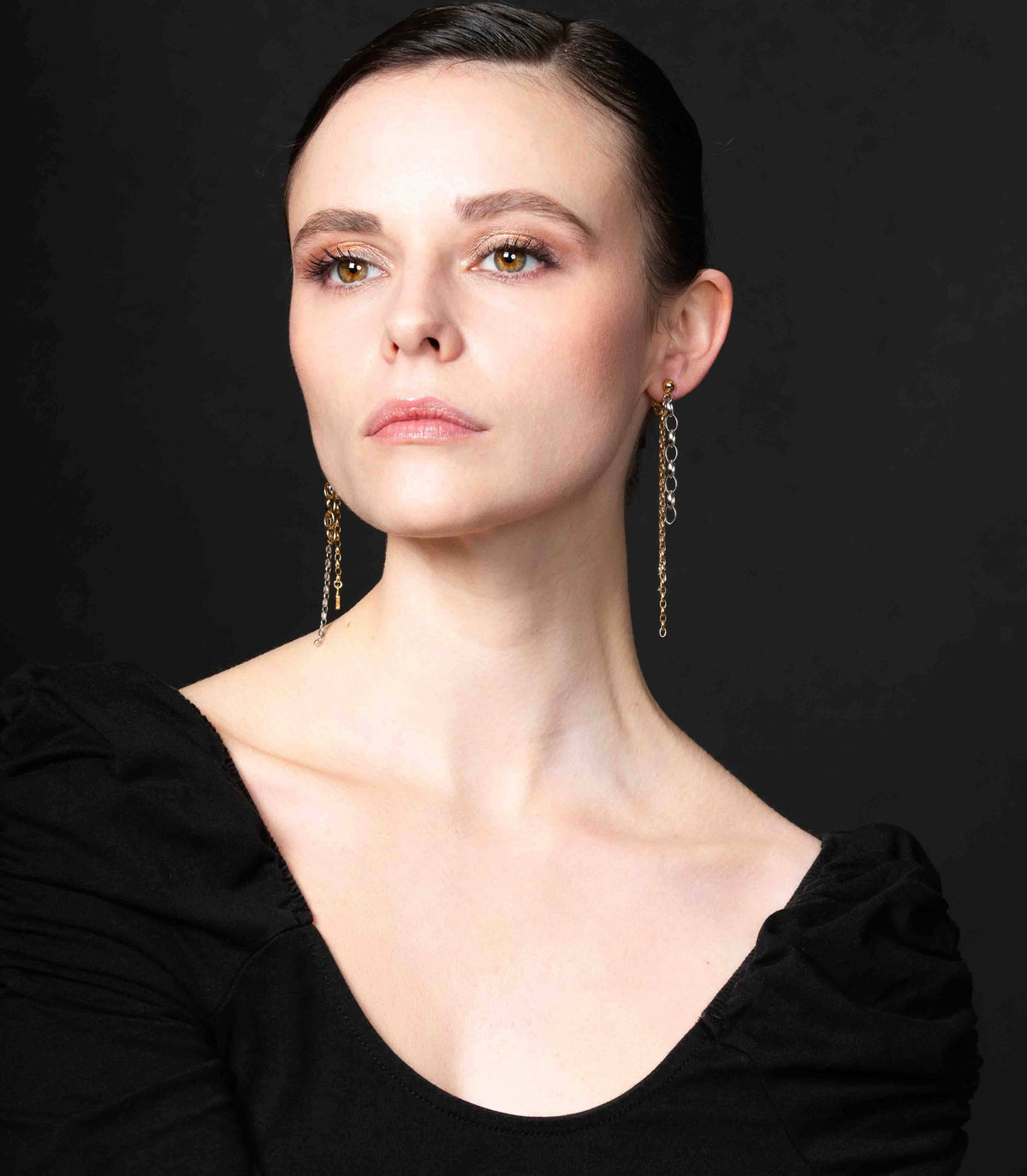 BOUCLES PENDANTES ECLIPSE