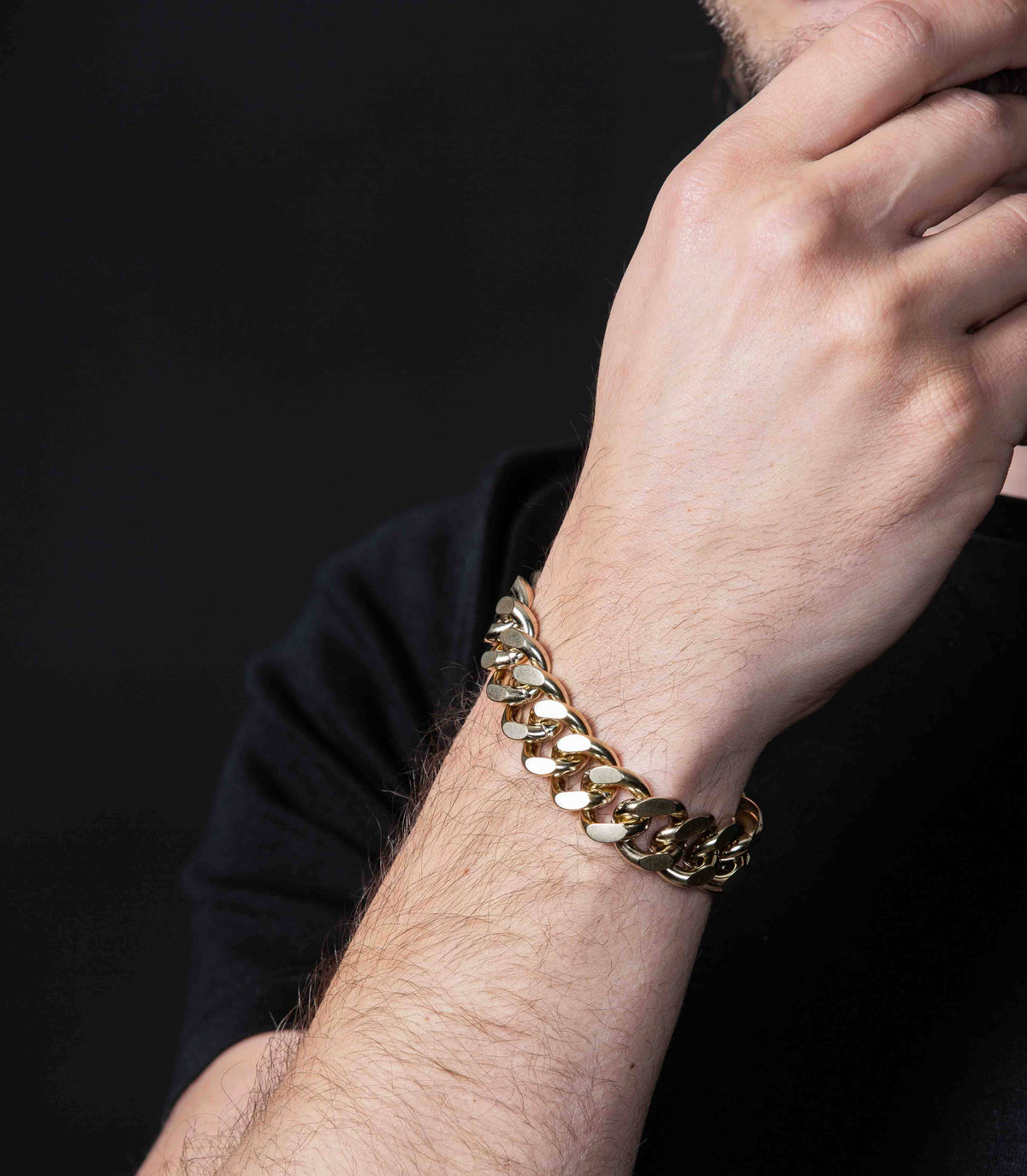 NEBULA CURB CHAIN BRACELET