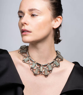 LOKI RHINESTONES COLLAR NECKLACE