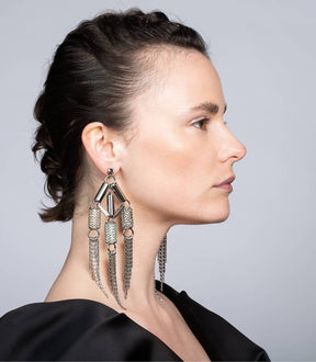 GROSSES BOUCLES STRASS LOKI