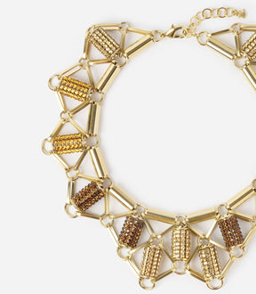 LOKI RHINESTONES COLLAR NECKLACE