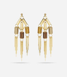 LOKI RHINESTONES OVERSIZED EARRINGS