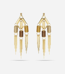 LOKI RHINESTONES OVERSIZED EARRINGS