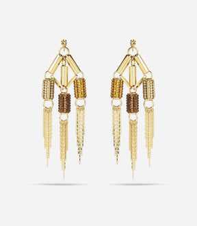 LOKI RHINESTONES OVERSIZED EARRINGS