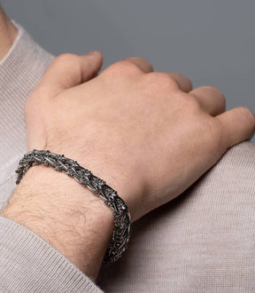 ODIN BRAIDED CHAIN BRACELET