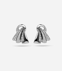 SNOTRA HALF-BOW EARRINGS