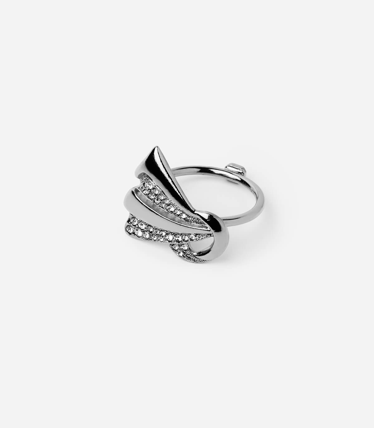 SNOTRA HALF-BOW RING - Bague - Delphine-Charlotte Parmentier