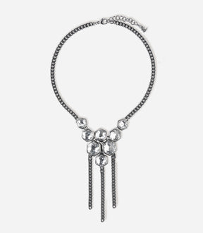 COLLIER PYRAMIDE STRASS ALMA