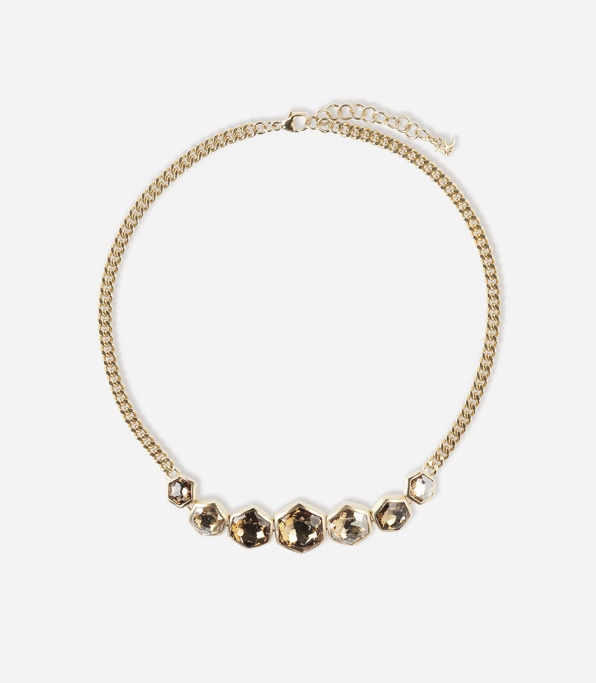 ALMA RHINESTONES NECKLACE - Collier - Delphine-Charlotte Parmentier