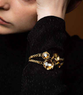 ALMA 4 RHINESTONES BRACELET