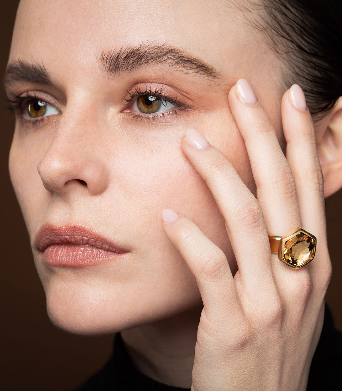 CHEVALIERE GROS STRASS ALMA - Bague - Delphine-Charlotte Parmentier