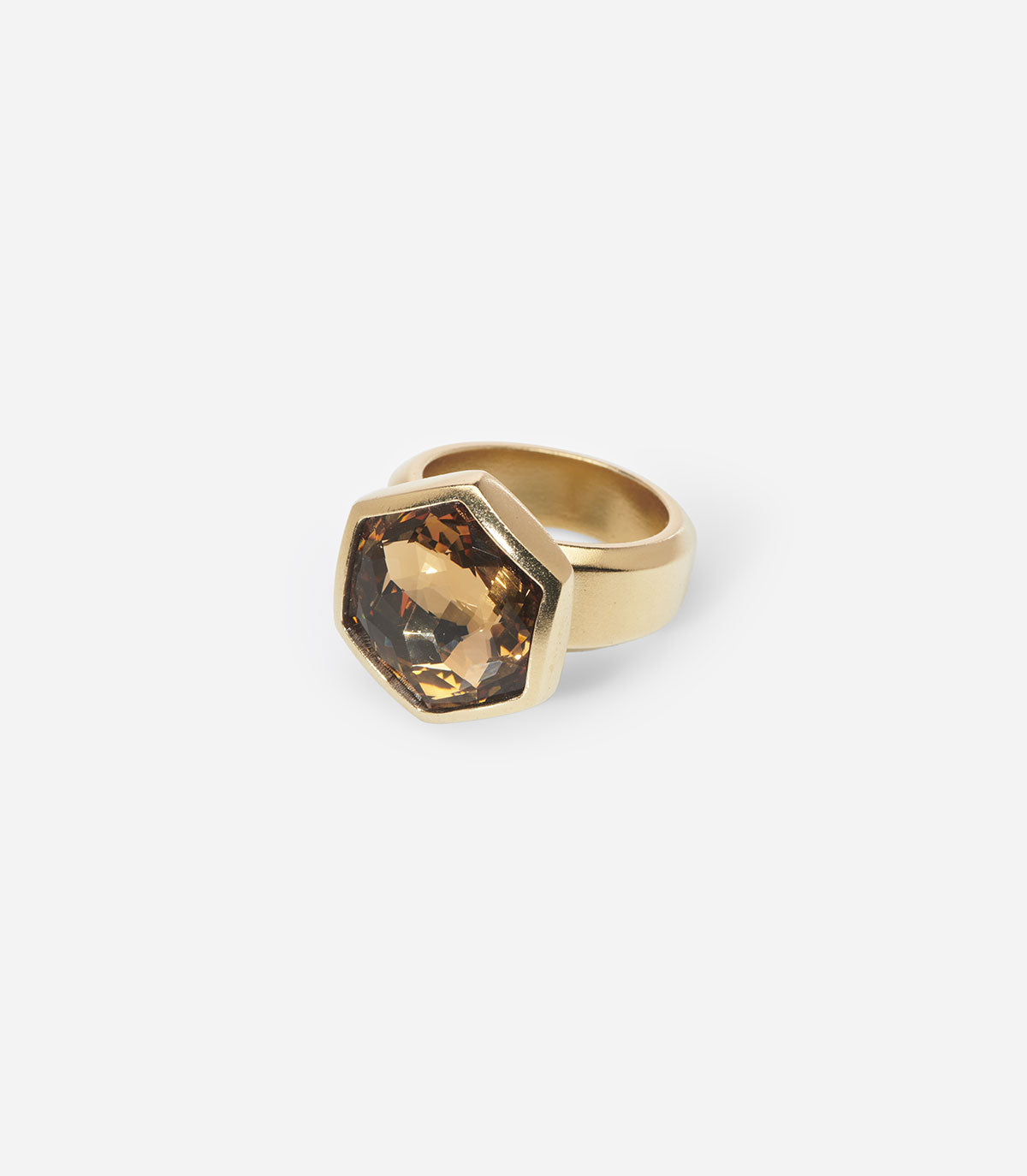 ALMA RHINESTONE SIGNET RING - Bague - Delphine-Charlotte Parmentier