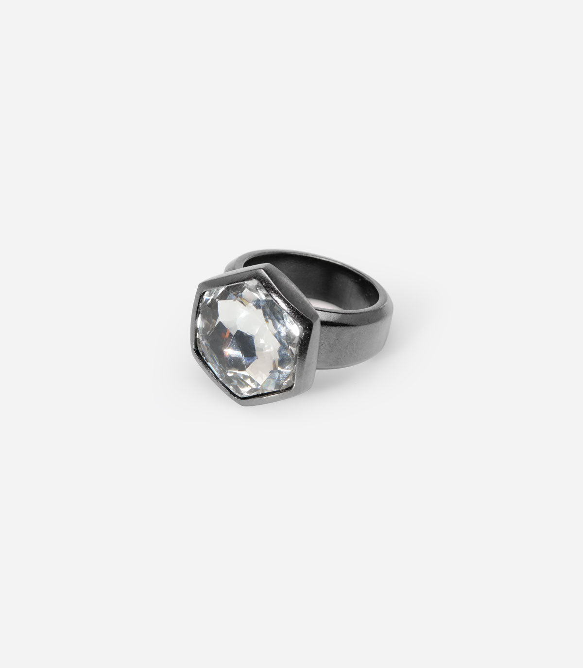 CHEVALIERE GROS STRASS ALMA - Bague - Delphine-Charlotte Parmentier