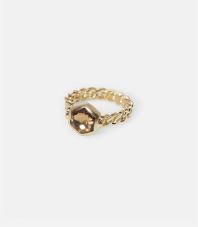 BAGUE CHAÎNE STRASS ALMA