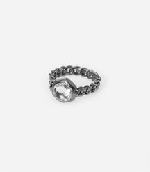  ALMA CHAIN & RHINESTONE RING