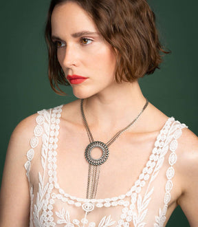 DAHLIA ROUND NECKLACE