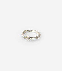 BAMBOO PEARLS RING