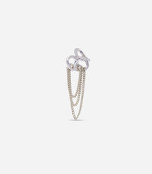 BIJOU D'OREILLE CHAINE FULL MOON