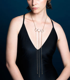 COLLIER CRAVATE FULL MOON