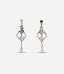 BOUCLES LOSANGES GLYCINE