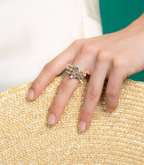 BAGUE 3 RANGS GLYCINE