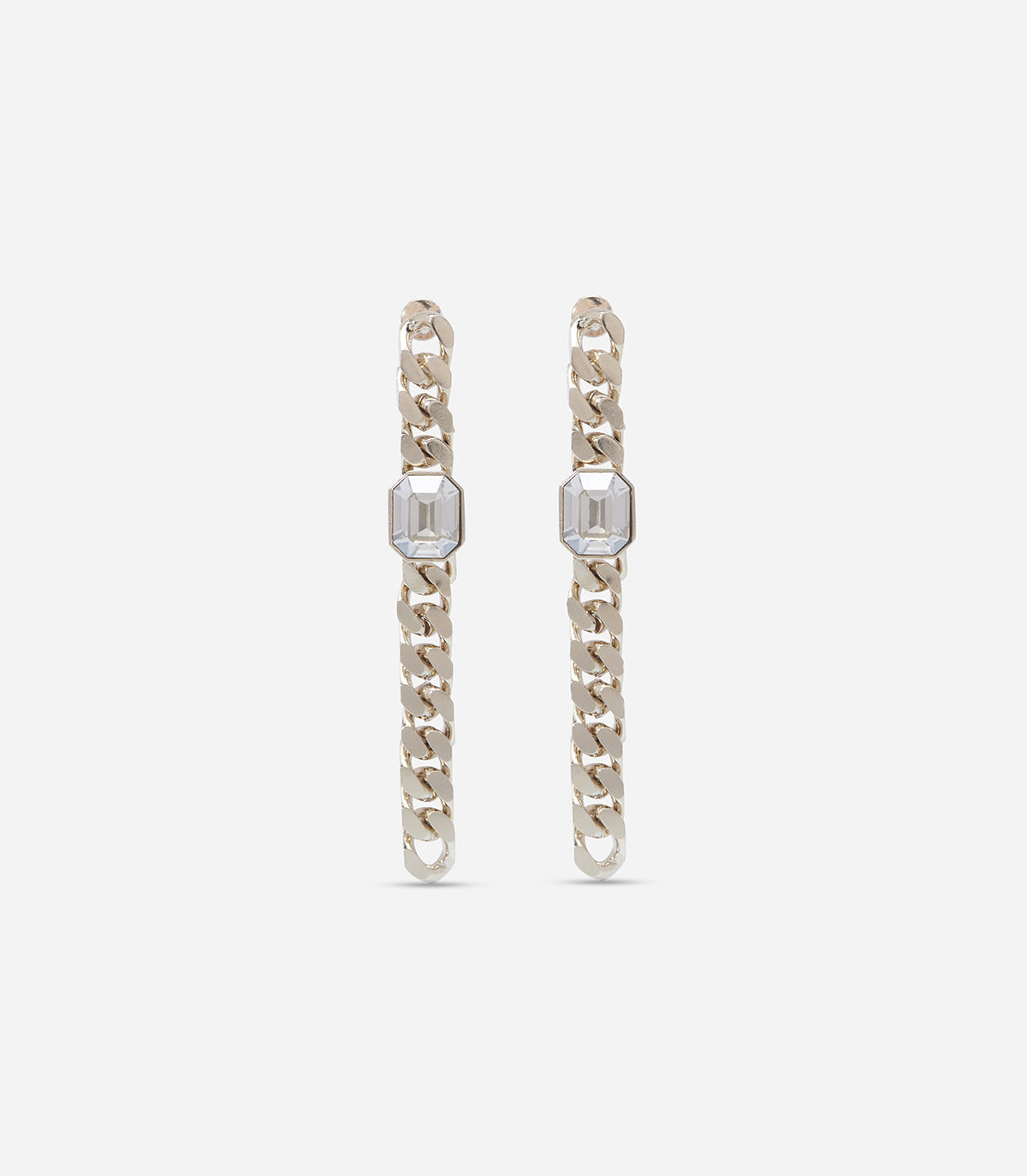 NEBULA CURB EARRINGS
