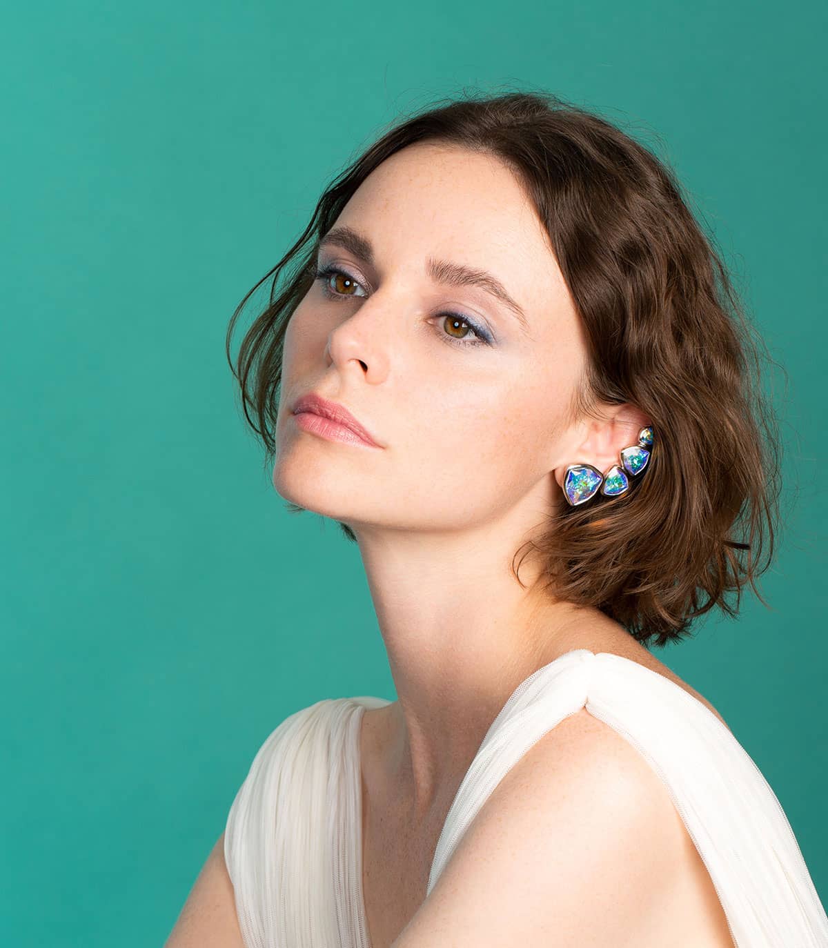 HORTENSIA EAR CUFF - Bijou d'oreille - Delphine-Charlotte Parmentier