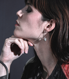 KARL CAVIAR EARRINGS