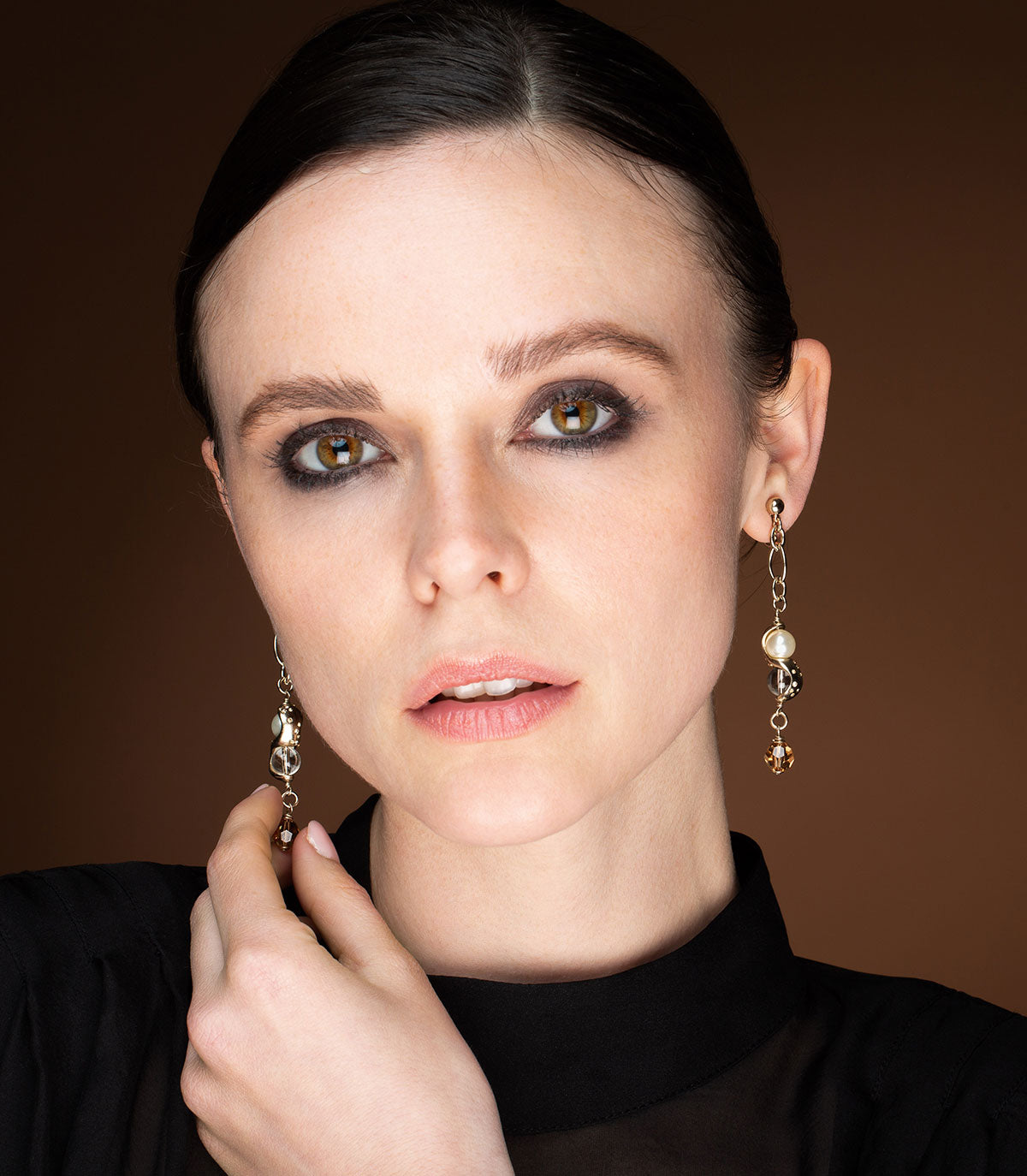 BOUCLES LONGUES LURAN - Boucles d'oreilles - Delphine-Charlotte Parmentier