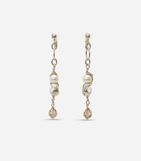 BOUCLES LONGUES LURAN | LURAN LONG EARRINGS