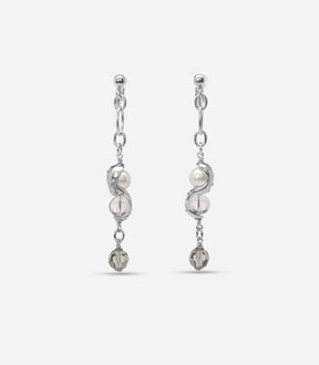 BOUCLES LONGUES LURAN | LURAN LONG EARRINGS