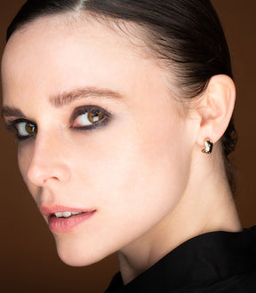 LURAN HOOP EARRINGS