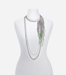 PARADISE FRINGES CHAIN NECKLACE