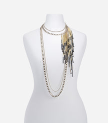 PARADISE FRINGES CHAIN NECKLACE