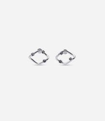 BOUCLES D'OREILLES MOTIF LOSANGE RAINBOW