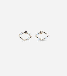 BOUCLES D'OREILLES MOTIF LOSANGE RAINBOW
