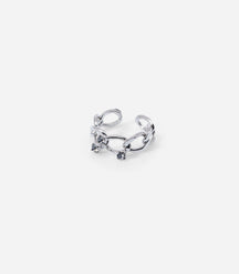 BAGUE GOURMETTE STRASSEE RAINBOW