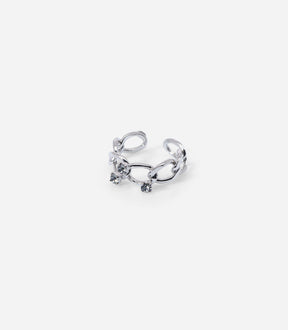 BAGUE GOURMETTE STRASSEE RAINBOW