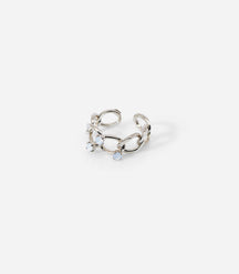 BAGUE GOURMETTE STRASSEE RAINBOW