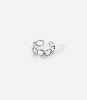 BAGUE GOURMETTE STRASSEE RAINBOW