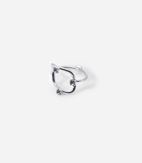 BAGUE MOTIF STRASS RAINBOW