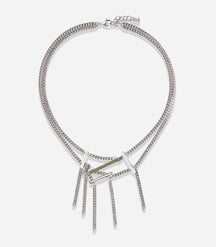 ROSE FRINGES NECKLACE