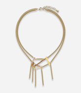 COLLIER FRANGES ROSE